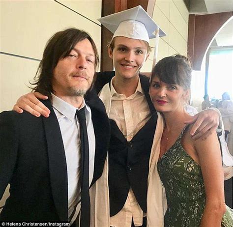 norman reedus wife and son.